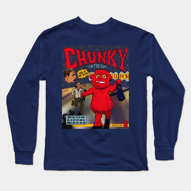 Thaaats a Chunky!! Long Sleeve T-Shirt by EBDrawls